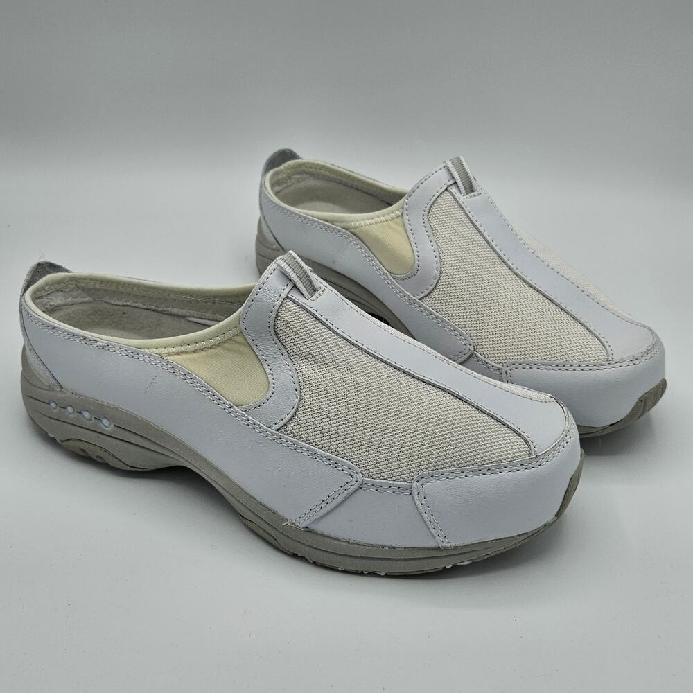 Easy Spirit Travel Time Classic Clog White Size 7.5W